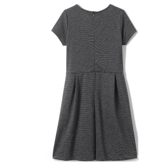 Lands End School Uniform Dress Charcoal Gray Girls Size 12 - Picture 2 of 5